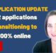 Transitioning to online applications for permanent residence